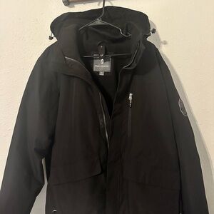 Free Country Men's Performance Jacket in Black